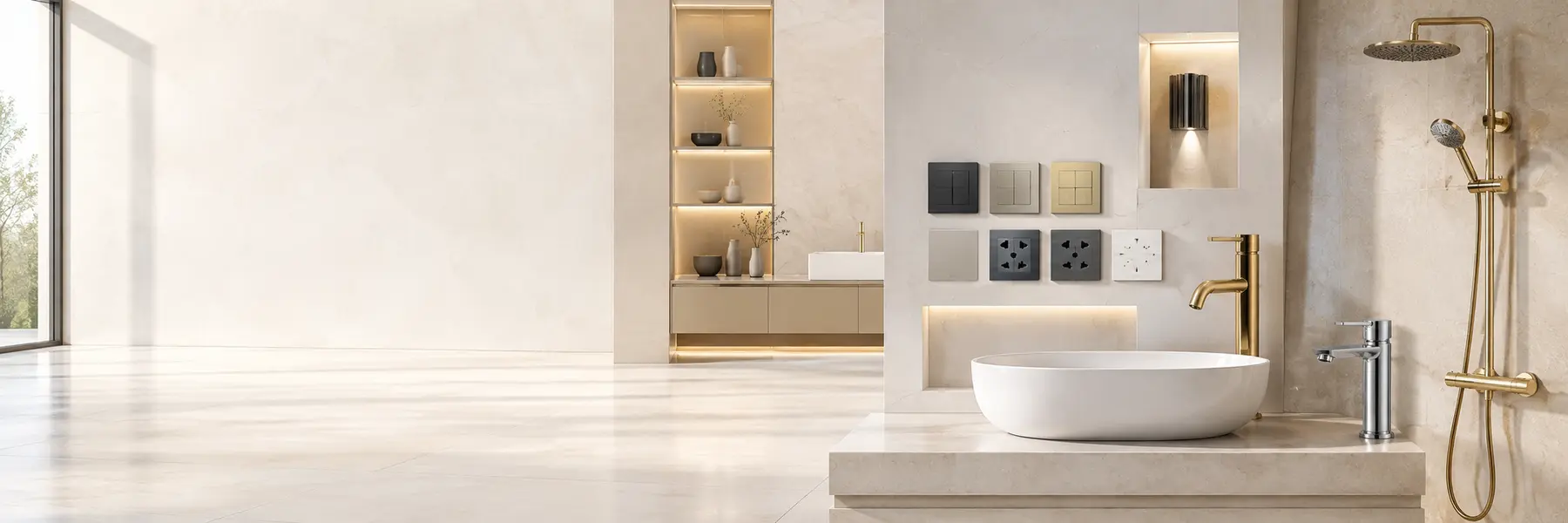 Electrical switches and sockets